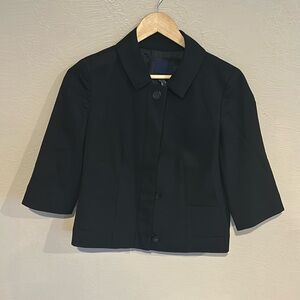 J. Crew Blazer Jacket, Black, Size 2